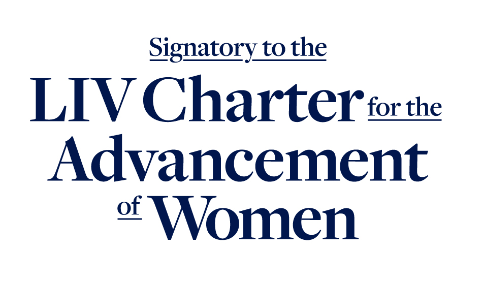 Logo - Signatory to the Charter for the Advancement of Women VIC 