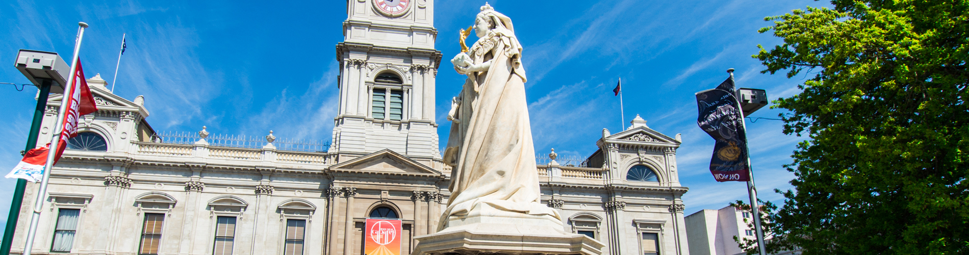 Bendigo Town Hall - Web Banner